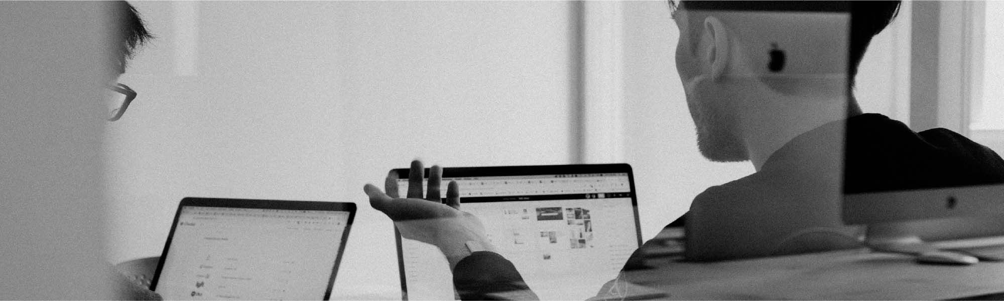 Meeting with laptops